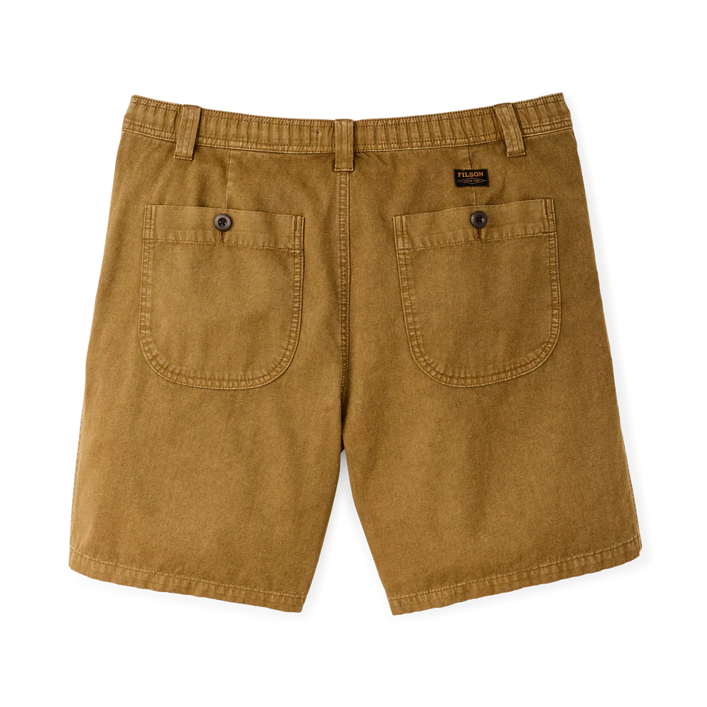 Men's Oakville Canvas Shorts | Bronze Brown - Image 2