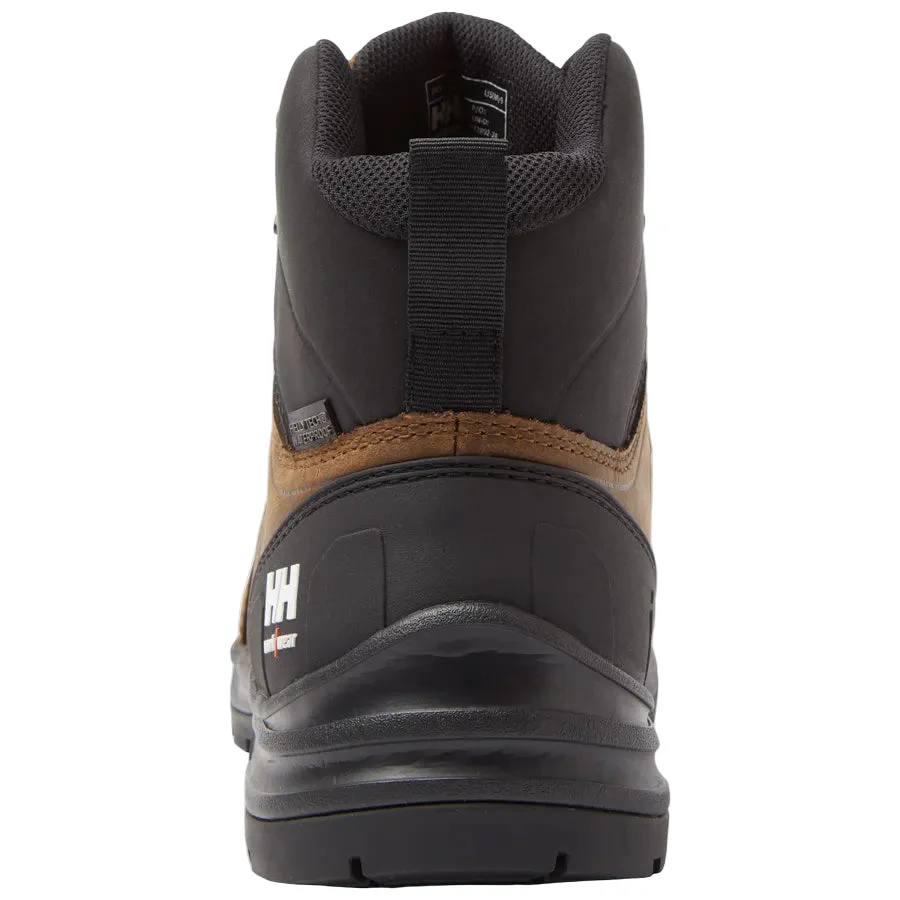 Men's Oslo Hiker Mid Waterproof Soft Toe Work Boots | Dark Brown - Image 3