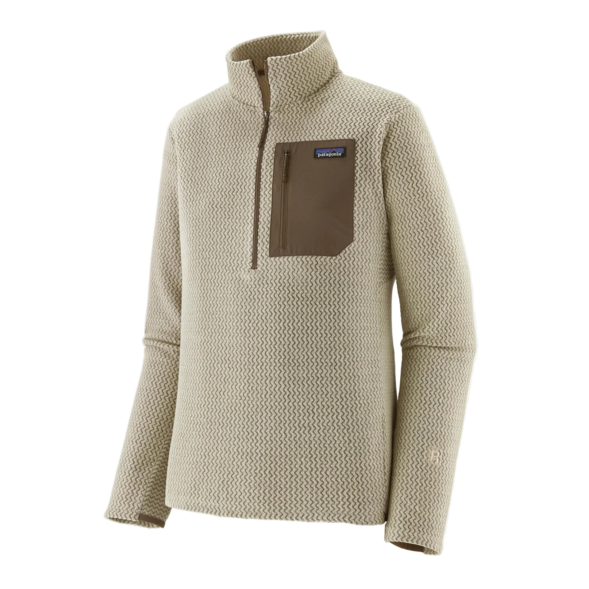 Men's R1® Air Fleece Zip-Neck | Pelican