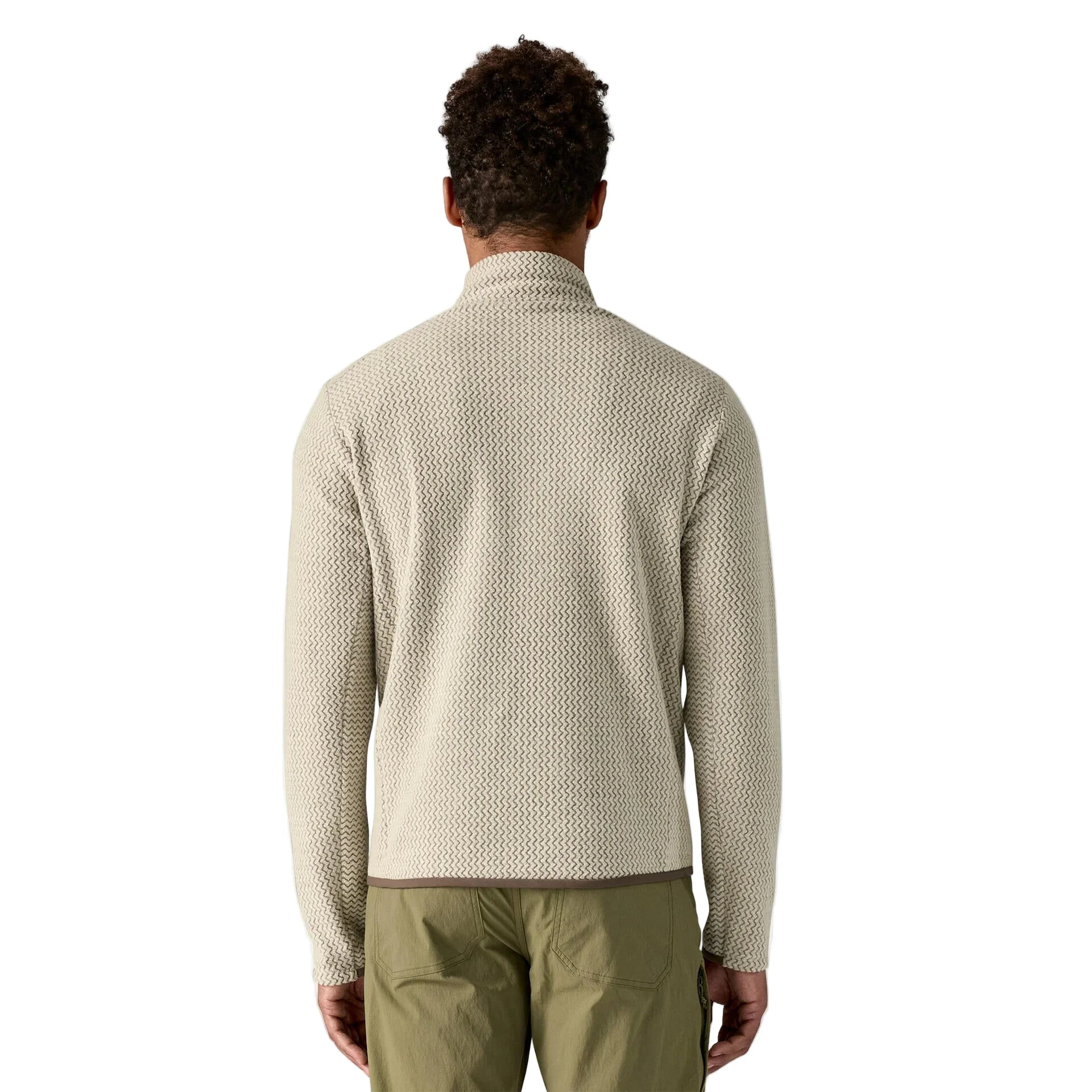 Men's R1® Air Fleece Zip-Neck | Pelican - Image 2