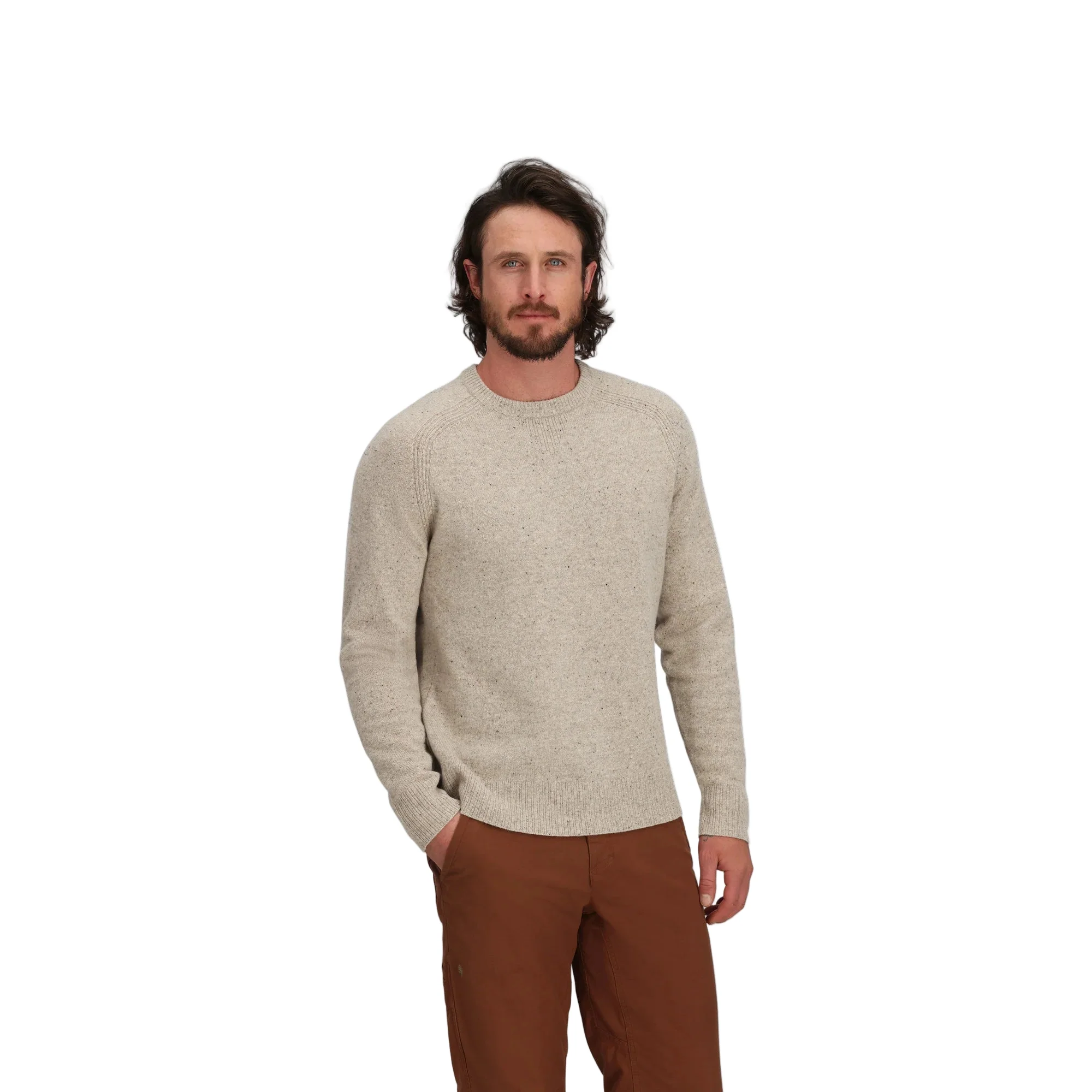Men's Rockcraft Wool Pullover | Sandstone - Image 3