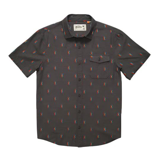 Men's San Gabriel Short Sleeve Shirt | Antique Black - Image 4