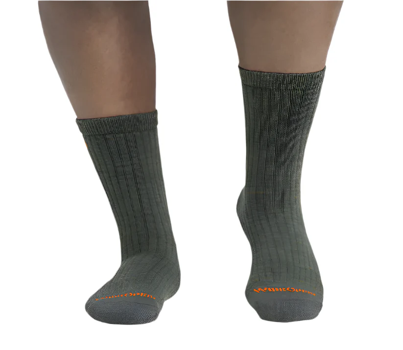Men's Solid Cushioned Micro Crew Socks - Image 6