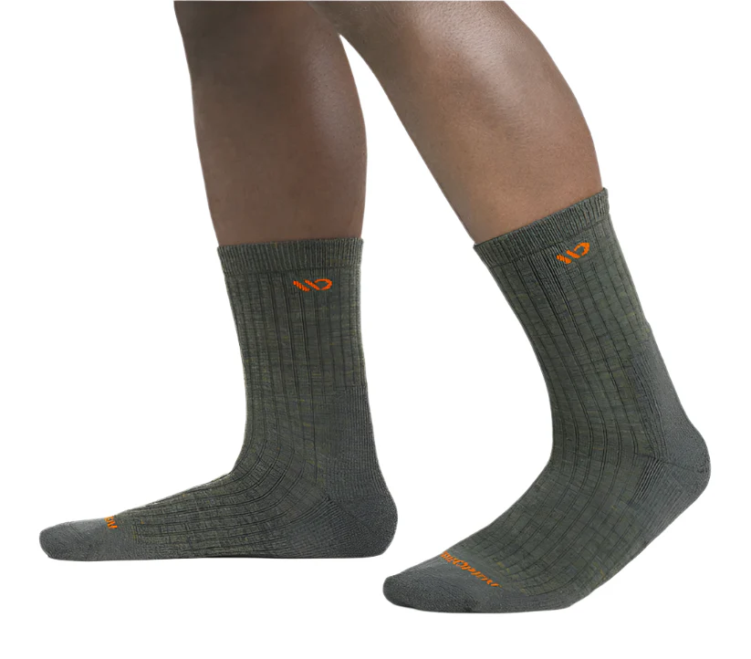 Men's Solid Cushioned Micro Crew Socks - Image 7