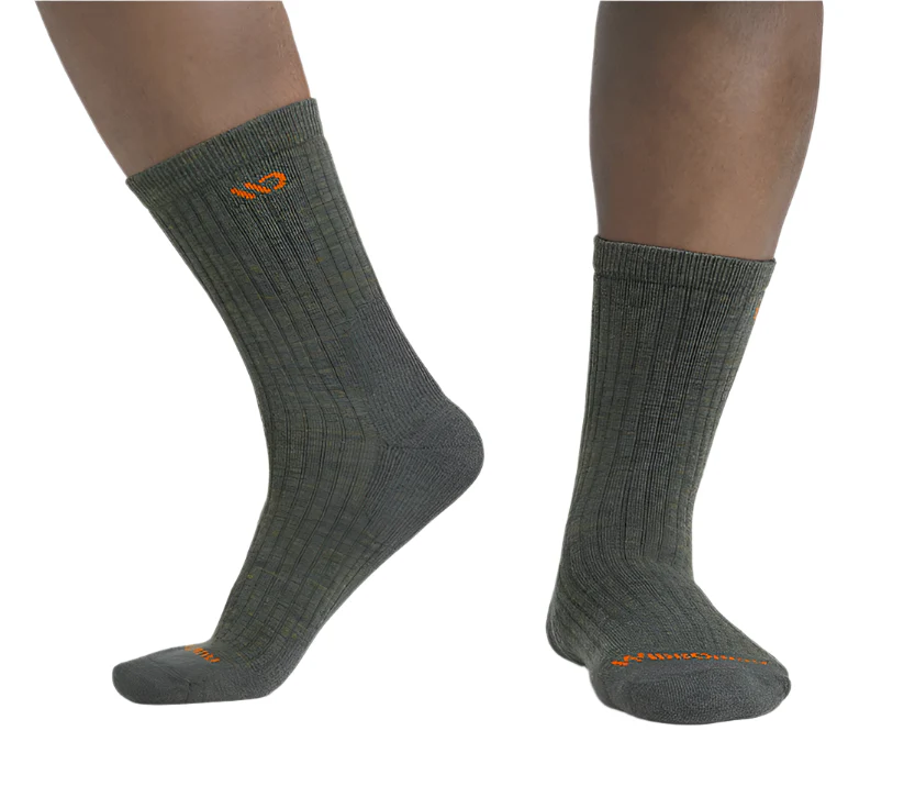 Men's Solid Cushioned Micro Crew Socks - Image 8