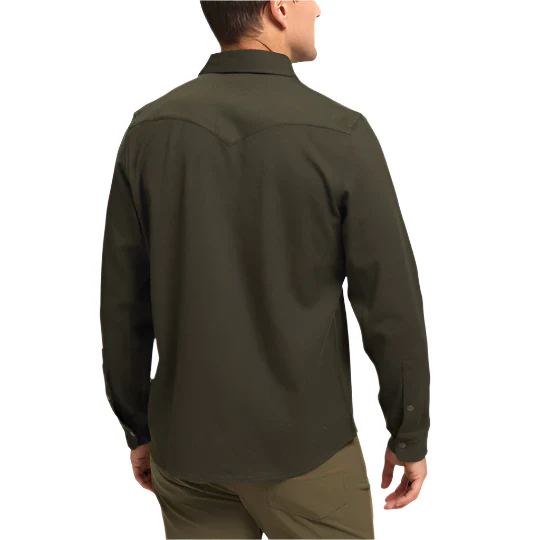 Men's Stockman Stretch Long Sleeve Snapshirt - Image 2