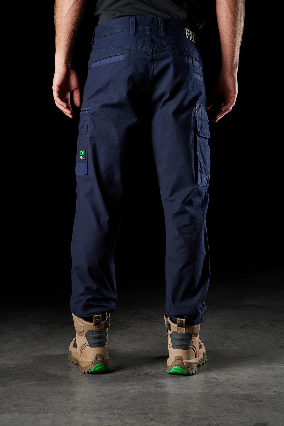 Men's Stretch Work Pants | Navy - Image 2