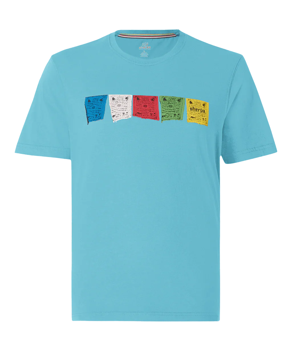 Men's Short Sleeve Tarcho Tee | Arctic Blue - Image 2