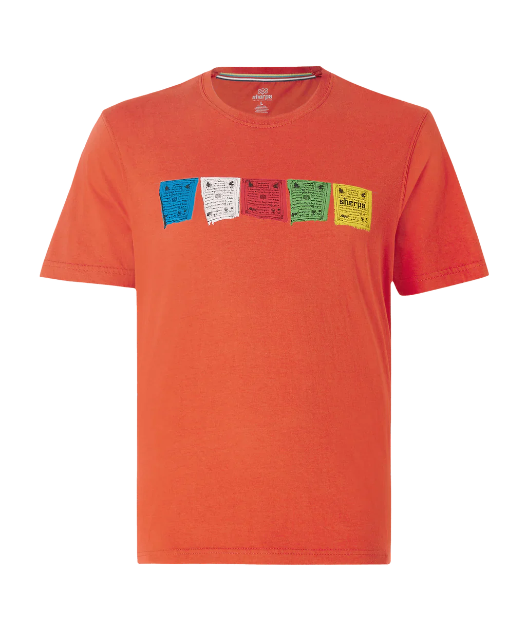 Men's Short Sleeve Tarcho Tee | Chilli - Image 2