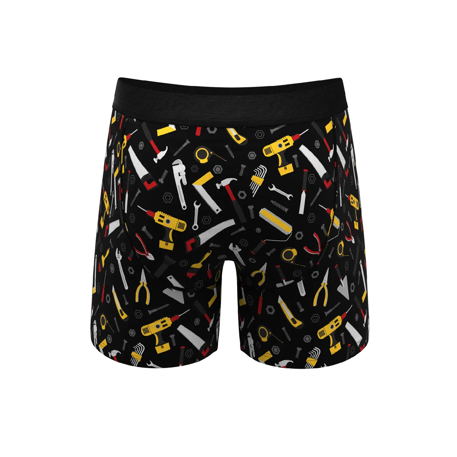 The Tool Belt | Hammer and Tools Ball Hammock® Pouch Underwear With Fly - Image 2