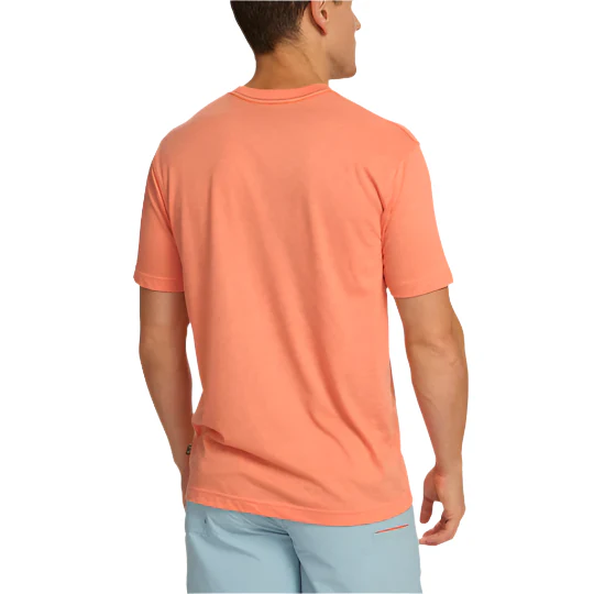Men's Howler Electric Short Sleeve Tee | Coral Heather - Image 3