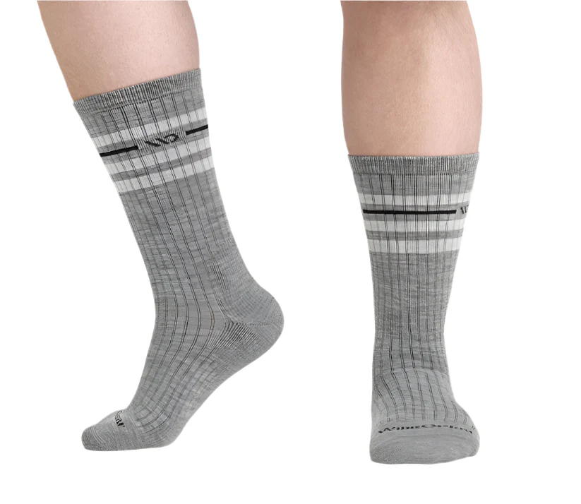 Men's Vintage Stripe Cushioned Crew Socks - Image 5