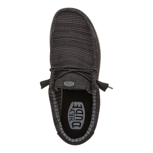 Men's Wally Stretch Sox | Black/Black - Image 7
