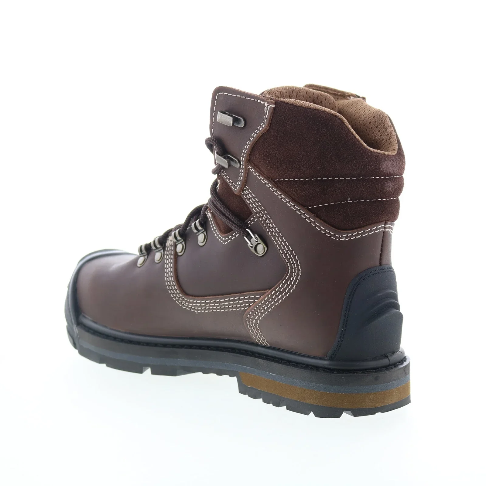 Men's Waterproof Hog Composite Toe Work Boots | Brown - Image 6