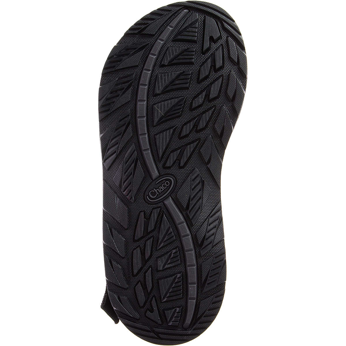 Men's Z/Cloud Adjustable Strap Cushioned Sandal Wide | Solid Black - Image 6