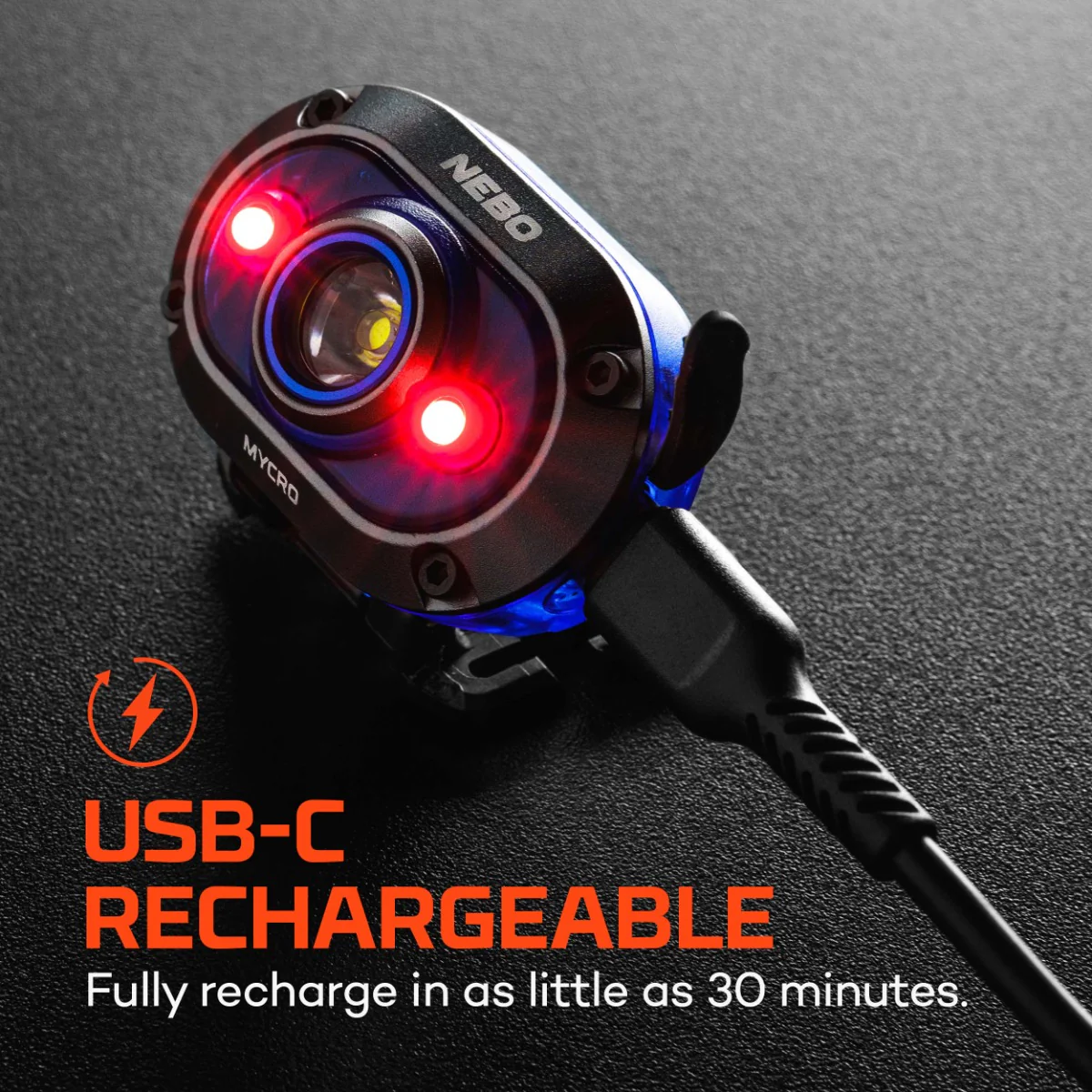 Mycro 450 Lumen Headlamp | Blue - Image 2