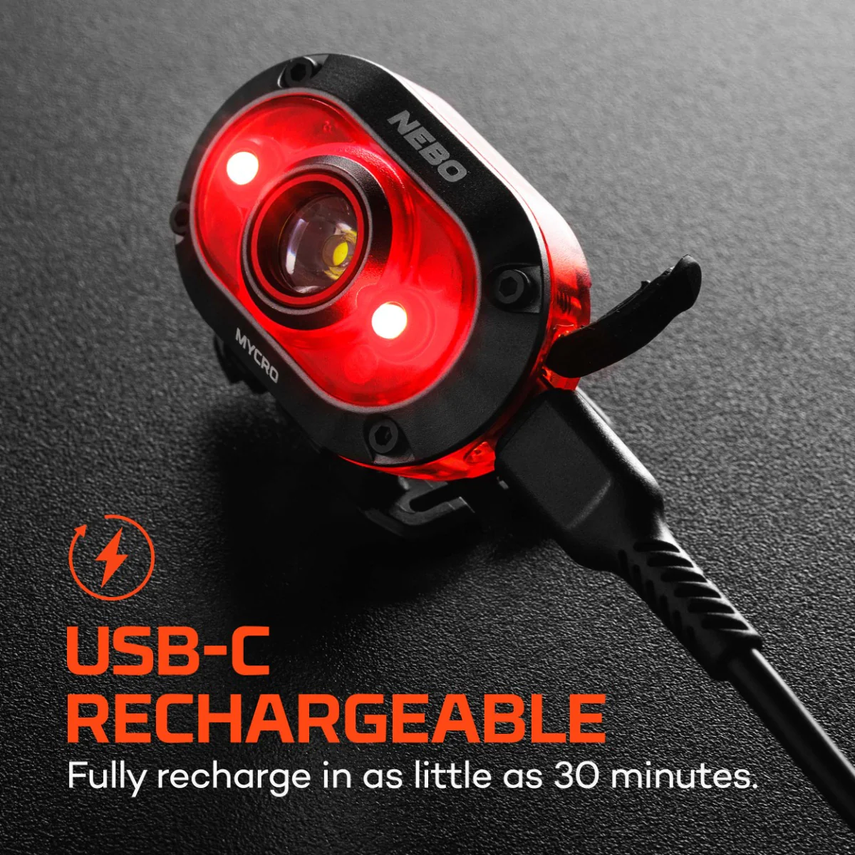 Mycro 450 Lumen Headlamp | Red - Image 2