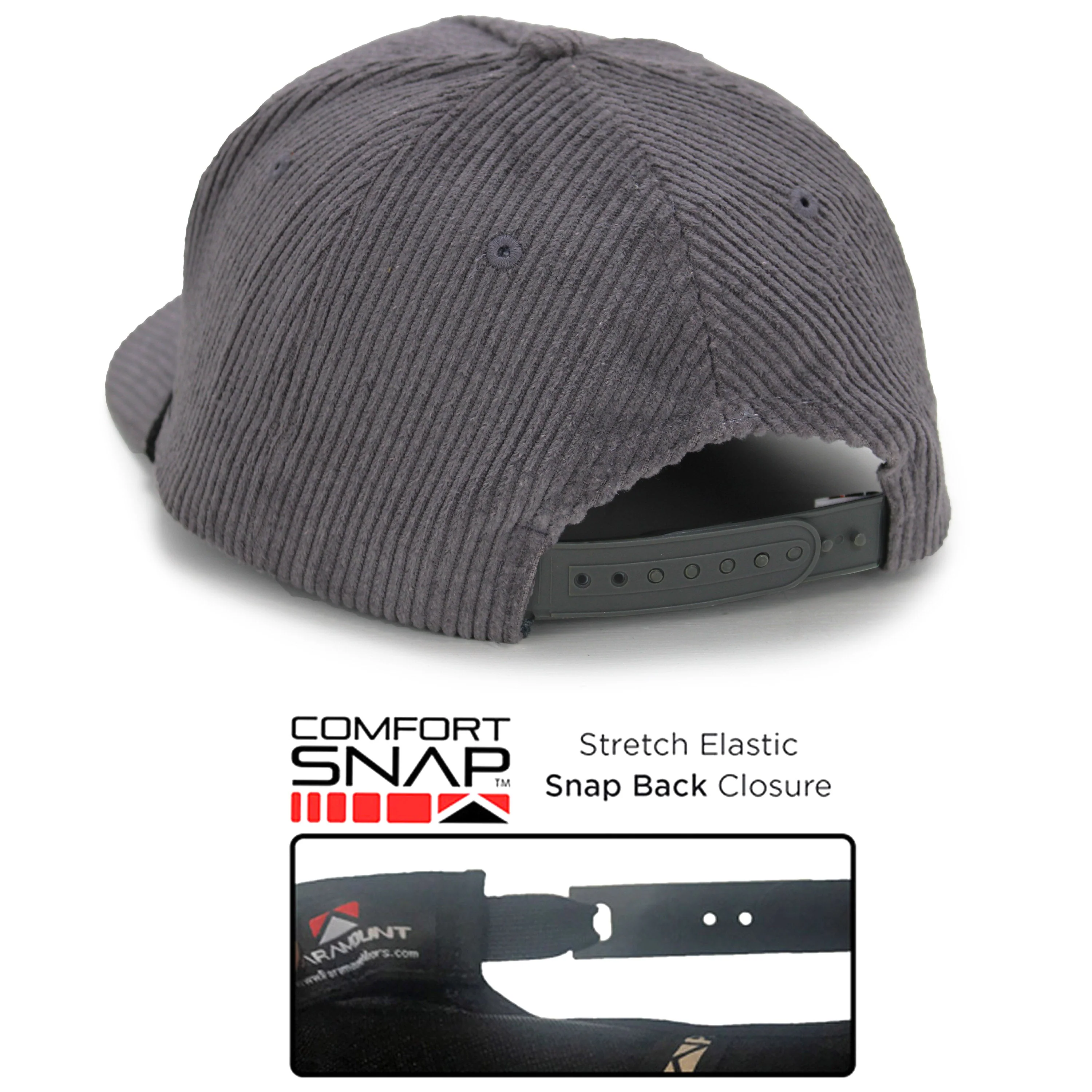 New Canadian Goose Corduroy 5-Panel Rope Cap - Image 3