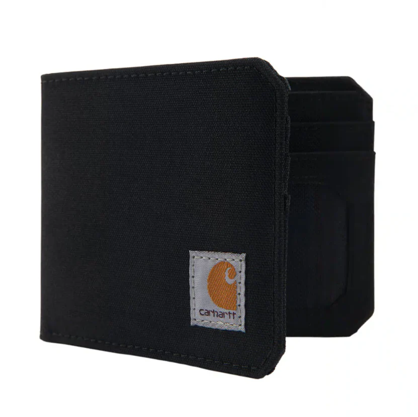 Nylon Duck Bifold Wallet | Black - Image 2
