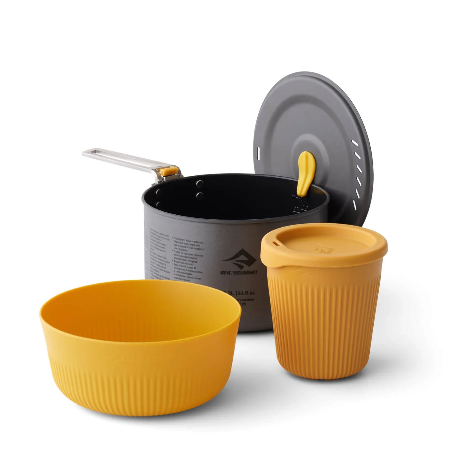 Frontier Ultralight 1.3L Pot 3-Piece Cook Set for 1