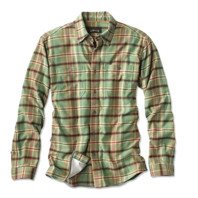 Orvis Men's Flat Creek Tech Flannel Shirt - Image 2