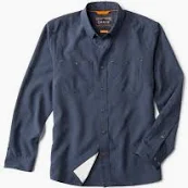 Orvis Men's Tech Chambray Work Shirt - Image 5