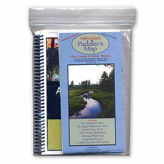 Paddlesports Press Adirondack Paddler's Map and Guidebook - Image 2