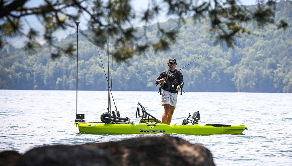 Bonafide Kayaks Pedal Fishing Kayak P127 | Camo - Image 2