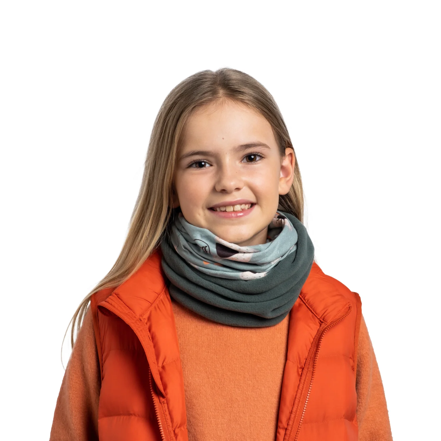 Polar Fleece Youth Neckwarmer | Dinto Opaline Sushi - Image 3
