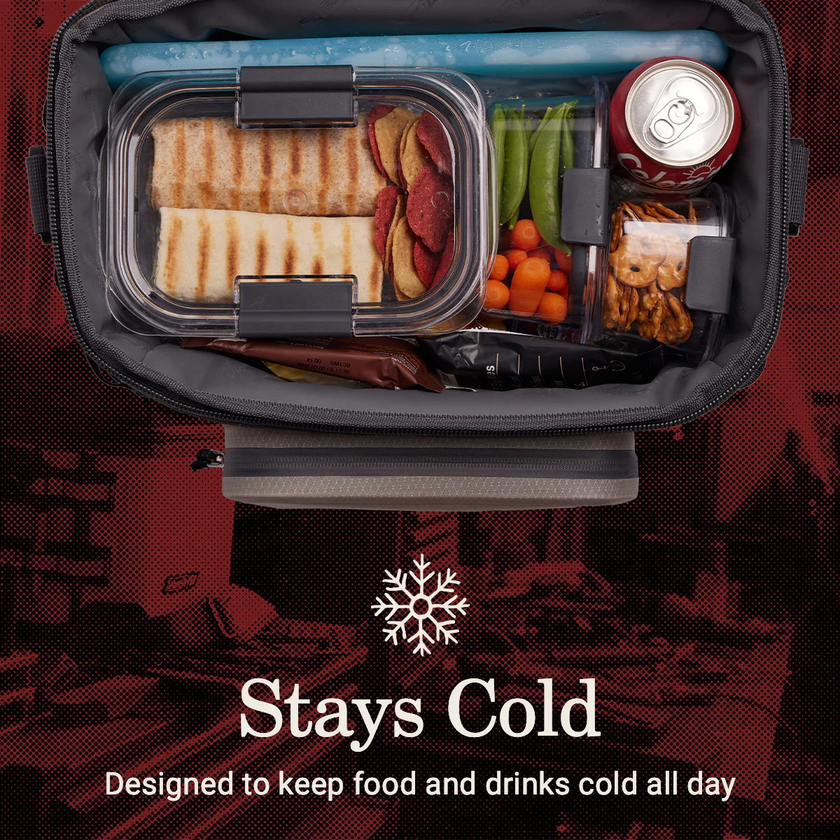 Pro Soft 24 Can Cooler | White Grey - Image 4