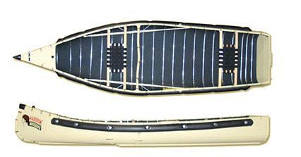 Radisson 12ft Wide Transom Canoe with Web Seats | Birch Bark