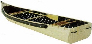 Radisson 14ft Wide Transom Canoe with Web Seats | Birch Bark