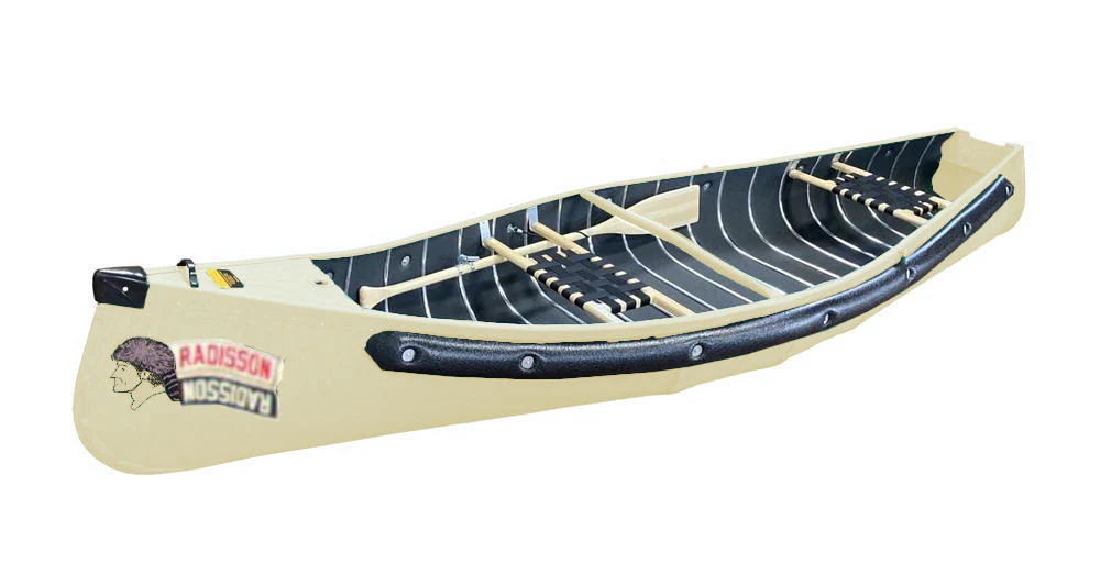 Radisson 14ft Square Stern Canoe with Web Seats | Birch Bark
