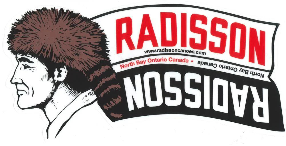 Radisson Canoe Decal Set of 2 - Image 2