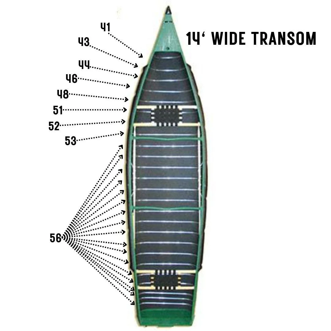 Radisson Canoe Replacement Ribs - Image 5
