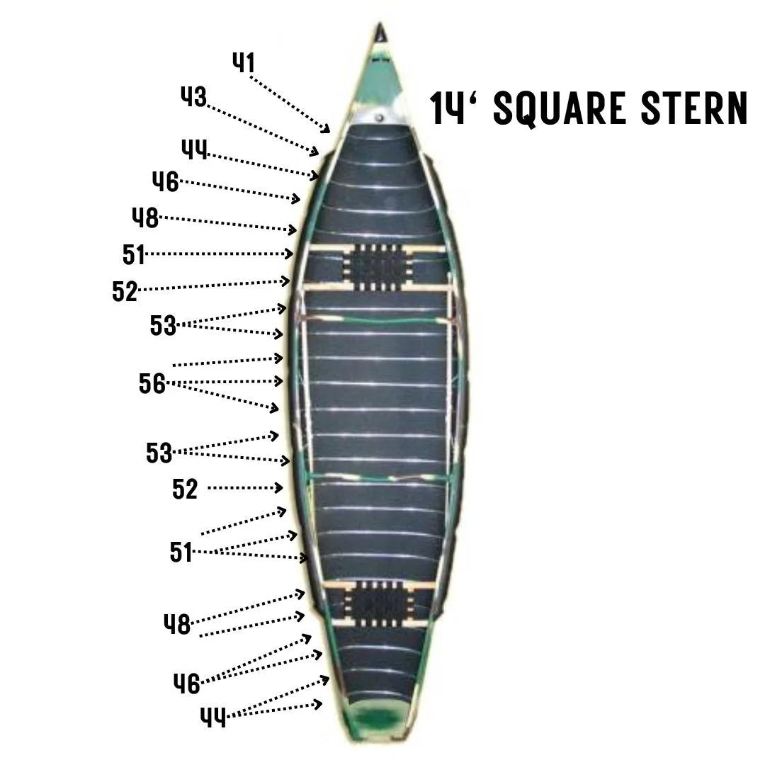 Radisson Canoe Replacement Ribs - Image 6