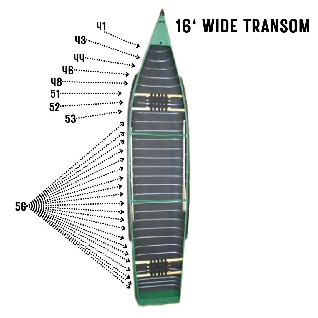 Radisson Canoe Replacement Ribs - Image 8