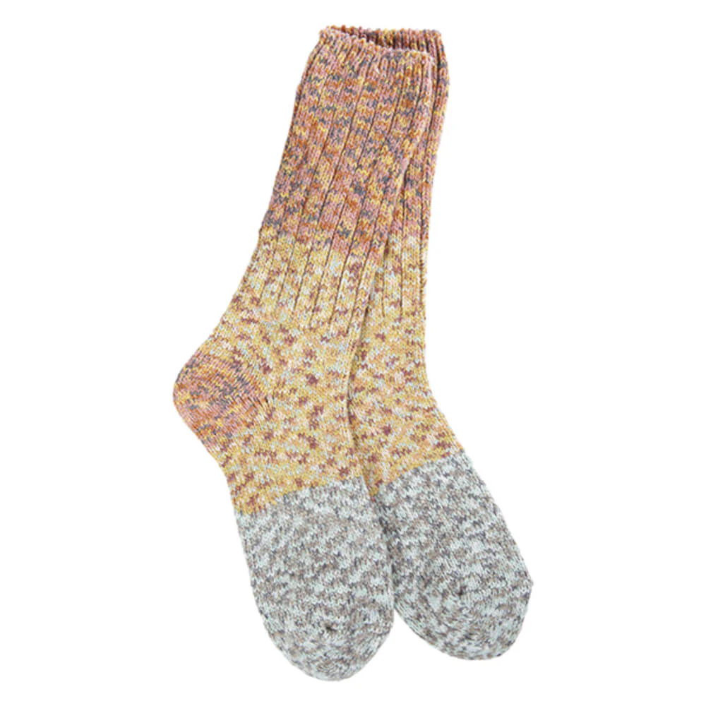 Ragg Crew Socks | Felicity Colorblock
