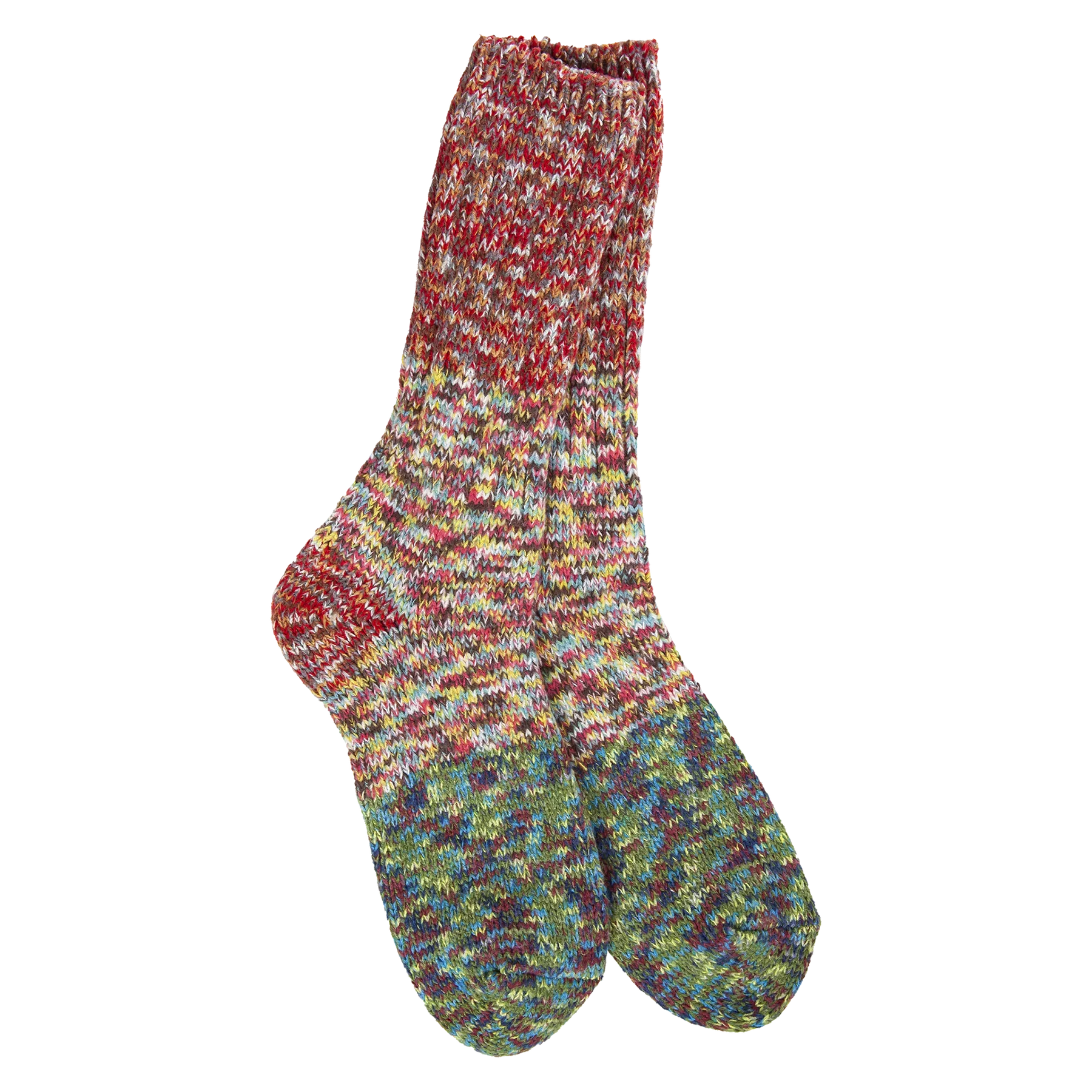 Ragg Crew Socks | Carousel Color Block