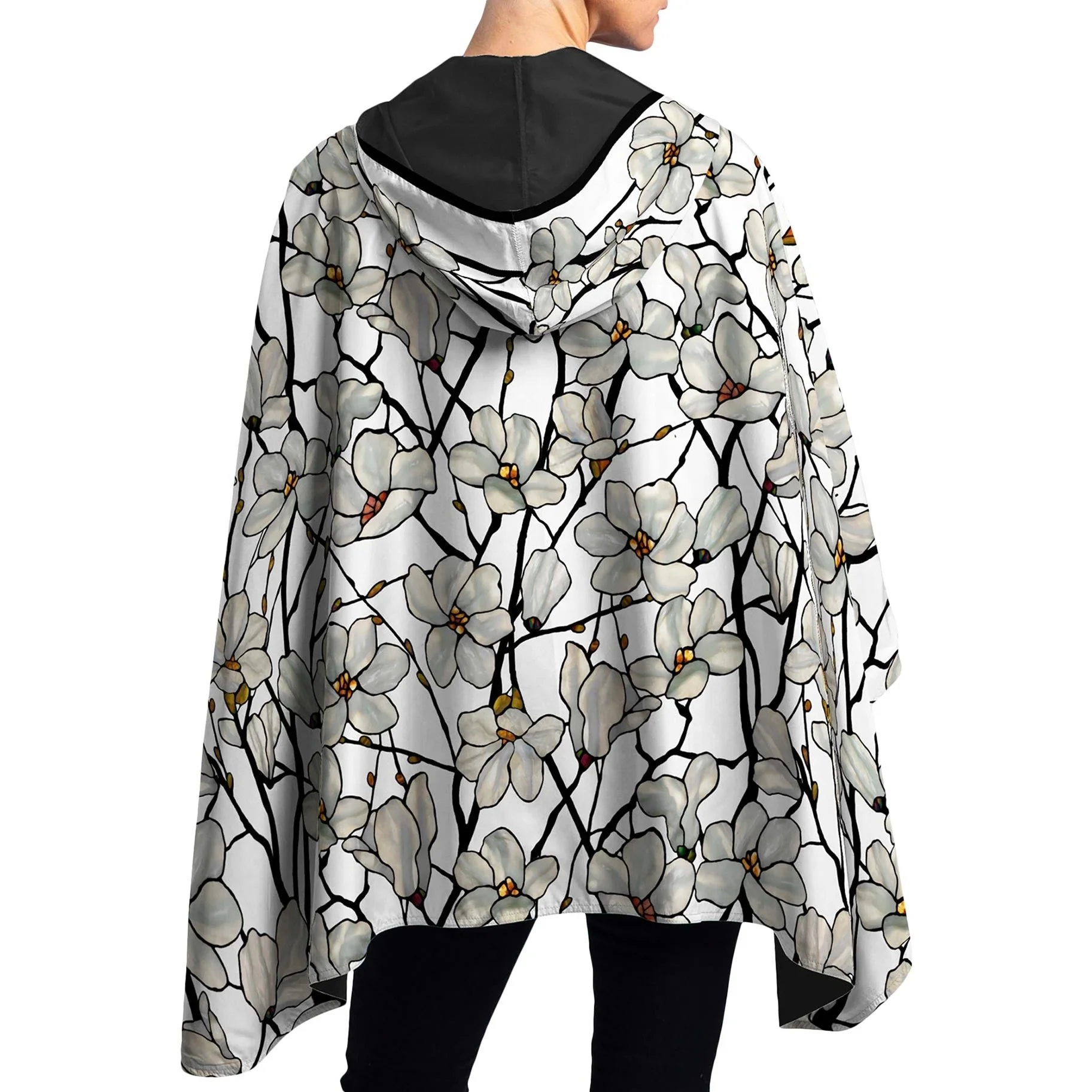 Reversible Rain Cape Poncho | Tiffany Magnolia