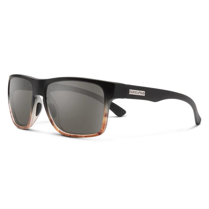 Rambler Sunglasses | Black Tortoise Fade with Polarized Gray Lenses