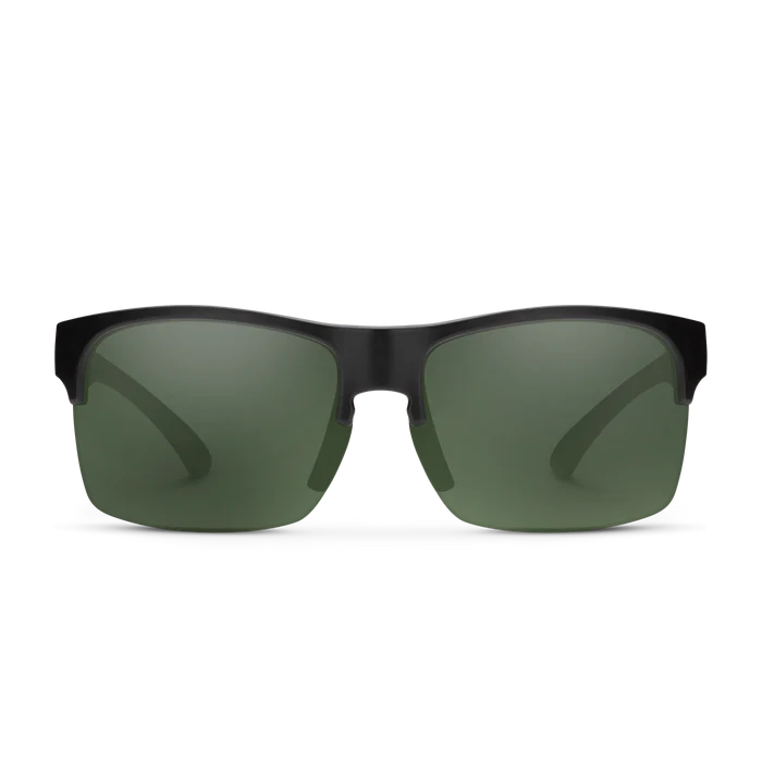 Rambler Lite Sunglasses | Matte Black with Polarized Gray Green Lenses - Image 2