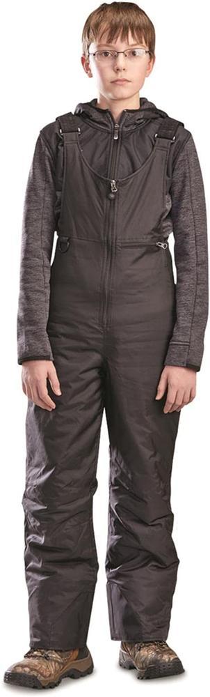 Kids' Cirque Bib Overall Snowpants | Black - Image 2
