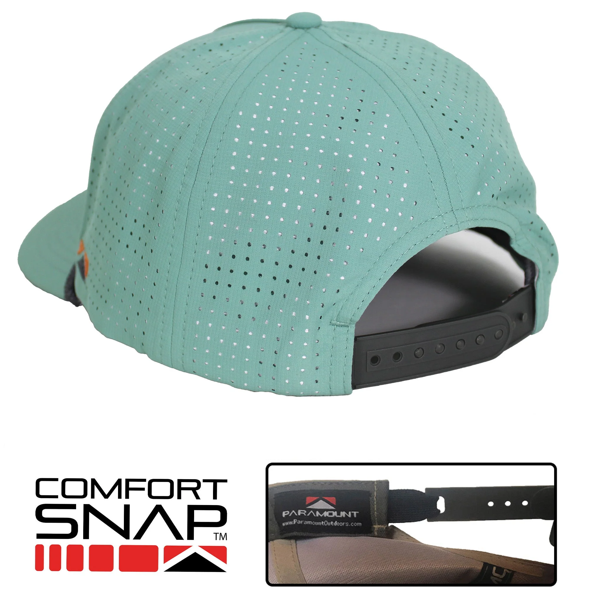 Redfish Perforated Performance Rope Cap - Image 4