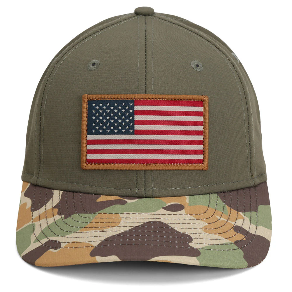 Riverside Old School Flag Cap Structured Ripstop Cap - Image 2