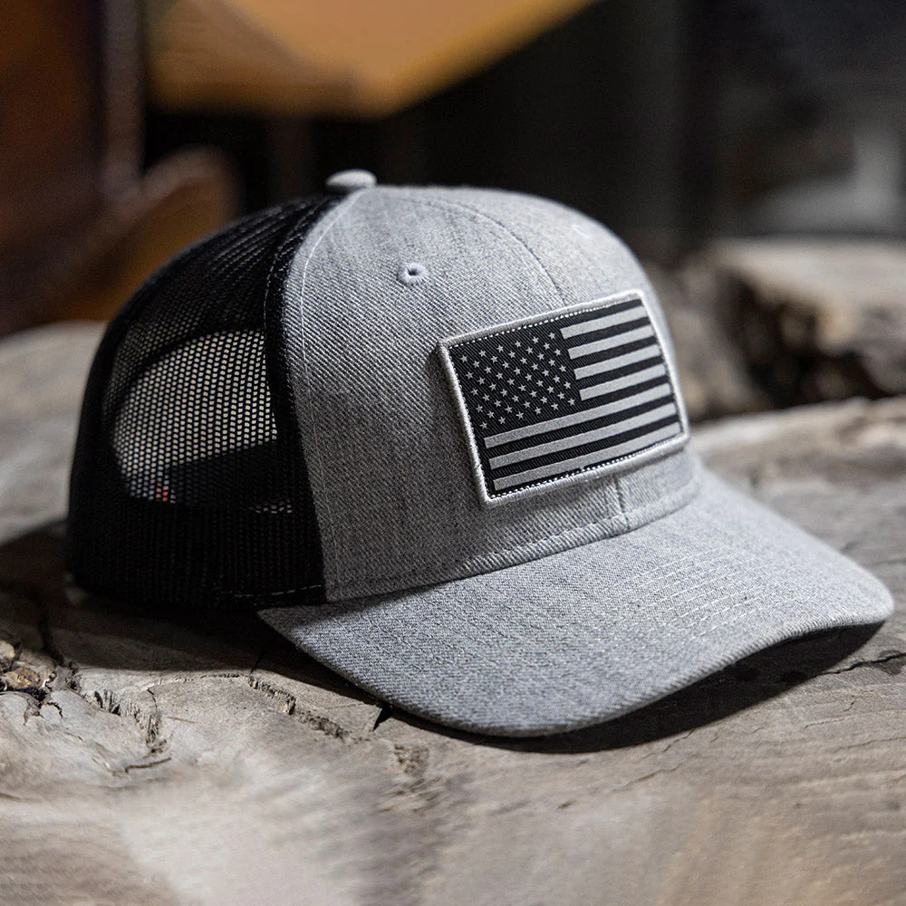 Riverside Reflective American Flag Cap Mesh Back - Image 3