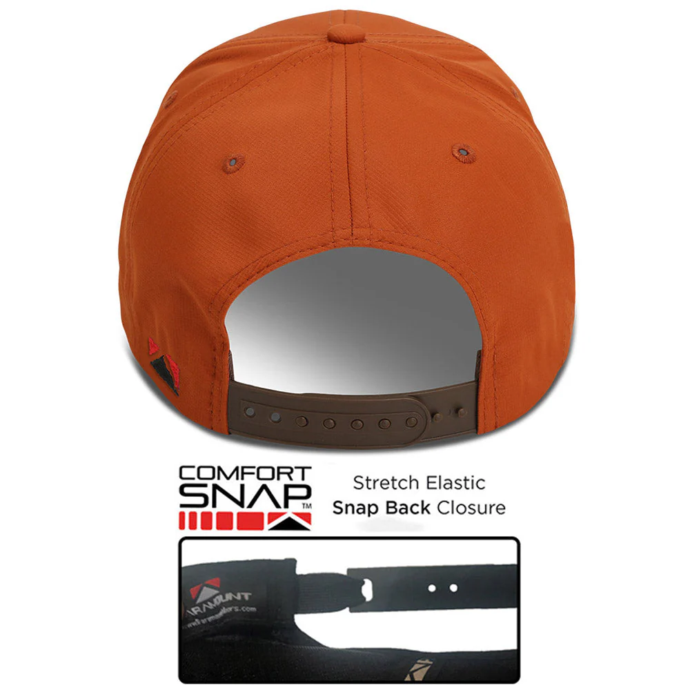 Rock Fish 3-D Puff Embroidery Performance RipStop Fishing Hat - Image 10