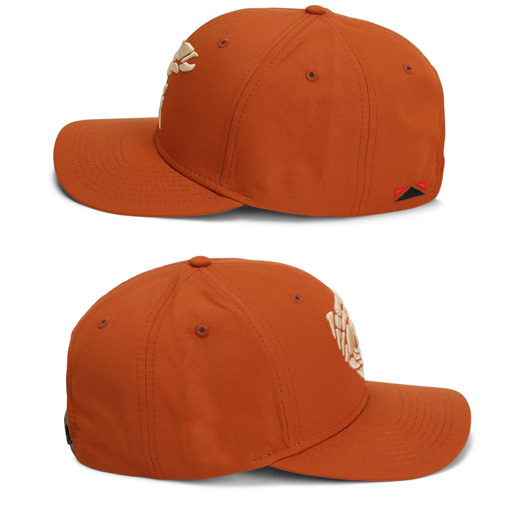 Rock Fish 3-D Puff Embroidery Performance RipStop Fishing Hat - Image 13