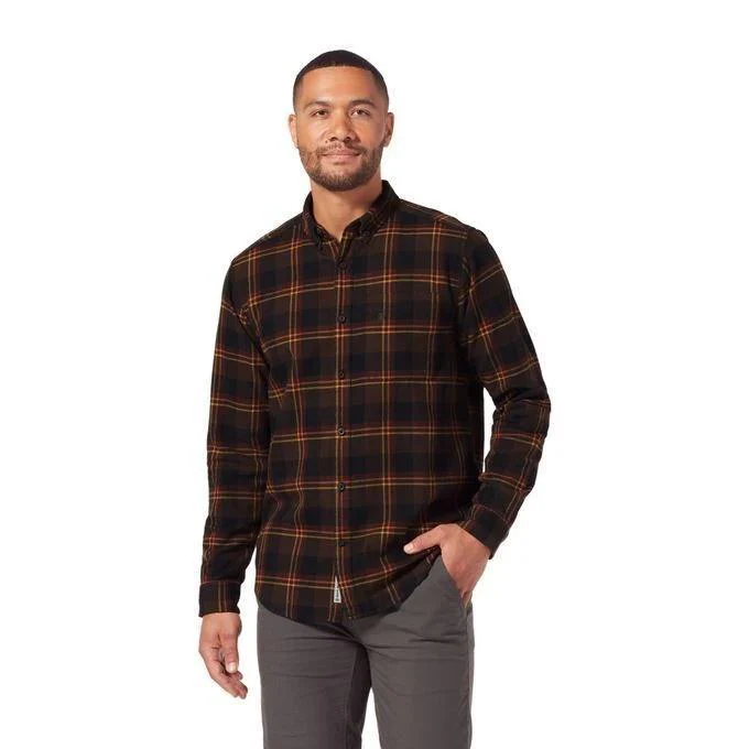 Royal Robbins Mens Lieback Cotton Flannel Button Down Shirt - Image 3