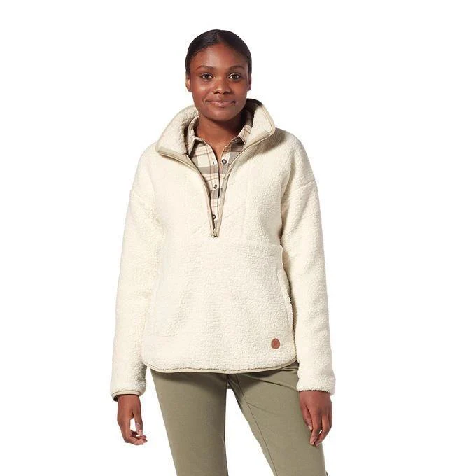 Royal Robbins Womens Urbanesque Half Zip Sherpa Pullover - Image 2